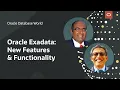 Oracle Exadata New features and functionality