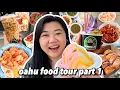 What to Eat in HAWAII Oahu Food Tour Part 1
