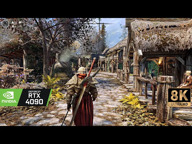[8K60] Remastering Skyrim with DLSS 3 Ultra Modded 2000+ Mods | Nolvus Modlist | CompleteRT
