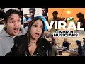 WOW! Waleska \u0026 Efra react to INDIAN Musicians who went viral on Instagram reels!