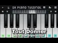Lagu Tout Donner - Naza, SDM, Ingénieurfull (TikTok Trending Guitar Remix) | EASY Piano Tutorial