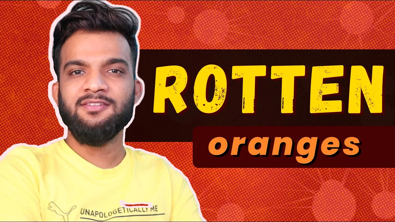 G-10. Rotten Oranges | C++ | Java - YouTube thumbnail