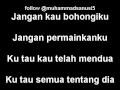 Download Lagu Jangan kau bohongi ku (lirik)