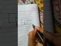 How to draw cute rectangle rectangle Kaise drawing Korte hai