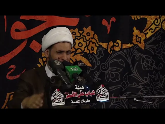 ⁣موقف جميل بين الشيخ سلام العسكري والرادود الكبير قحطان البديري