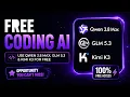 Free Coding AI in VS Code Use Qwen 3 8 Max GLM 5 3 Kimi K3 for Free