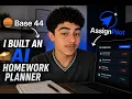 I Built An AI Homework Planner As A High School Student