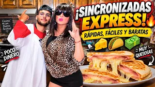 ¡Sincronizadas Express! | Pamela Chef 🍽 😋 con poco Dinero 💰 👉 😋 