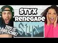 WOW FIRST TIME HEARING Styx - Renegade REACTION