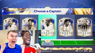 128 rated new tots icons fut draft vs sv2 ea fc 26 