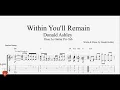 Download Lagu Donald Ashley - Within You'll Remain - Guitar Tabs