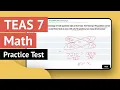 TEAS 7 Math Practice Test Every Answer Explained