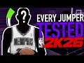 PROVEN Best BIG MAN Jumpshot NBA 2K26 POSSIBLE META