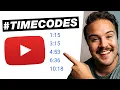 NEW YouTube Chapters Tutorial How to Add Timestamps on Your YouTube s