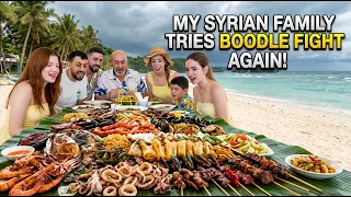 We Tried Insane Filipino BOODLE FIGHT "Kamayan Style" 😱🇵🇭