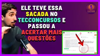 1º lugar Estruturou Seus Estudos no TEC CONCURSOS Dessa Forma | Concurso Público