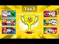 LEGENDARY BRAWLERS 1 vs 1 Brawl Stars Tournament