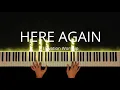 Here Again - Elevation Worship | Piano Instrumental and Tutorial by Angelo Magnaye