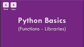 6-4 CS50x In Arabic - Python Basics