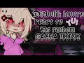 Lagu Diabolik lovers react to Yui as random gacha TikTok ||2X SPEED|| PT.2|| WIP || READ DESCRIPTION.
