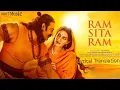 Download Lagu Ram Siya Ram (Lyrical Translation) Adipurush | Prabhas | Sachet-Parampara,Manoj Muntashir S |Om Raut