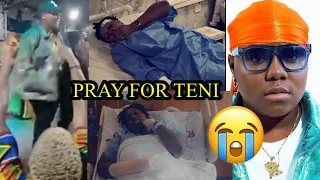 tears flow as singer teni sh0t on stage and hospitalized by kidnappers 