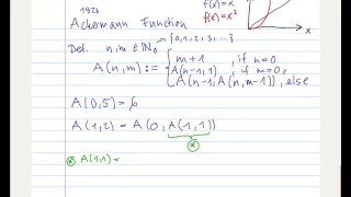 A way to compute the Ackermann Function