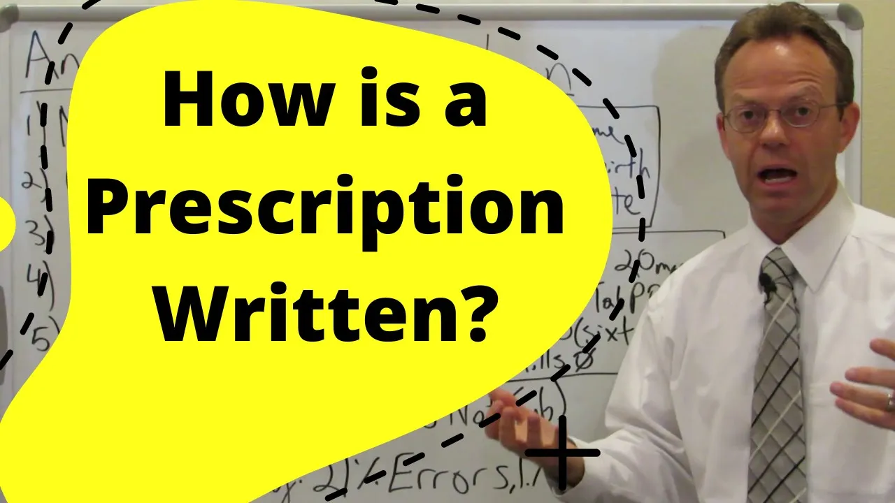 Anatomy of a Prescription: How is a Prescription Written?