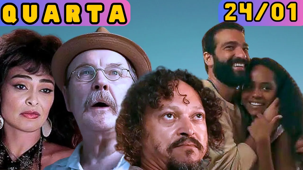 RENASCER CAPITULO DE HOJE 23/01 QUARTA José Inocêncio se depara com Maria Santa na cachoeira