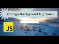Change Background Brightness Using a Range Slider HTML CSS SASS JS