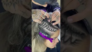 Processo De Trança Nagô DESENHADA Nagô Lateral Trancanago 