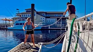 Boat Life = Endless Projects! Anchor Chain Fix, New Floors & New Water Tank -Ep. 256