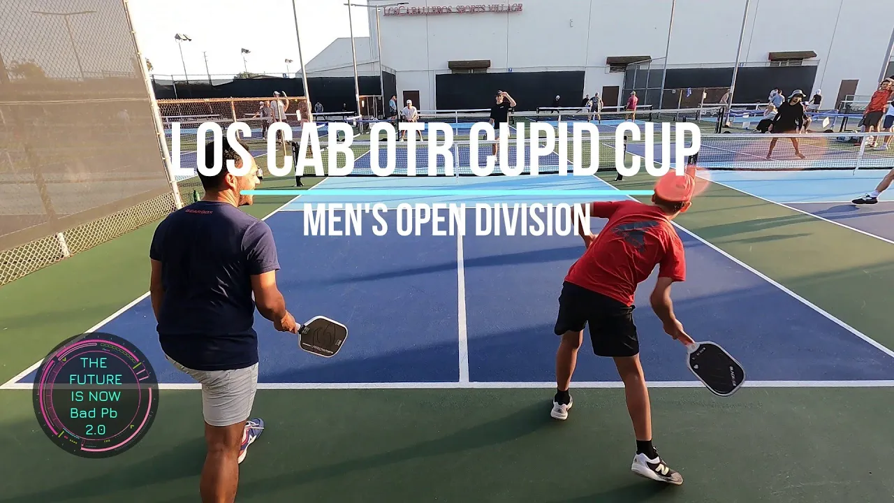 14 year old Pickleball Prodigy in Men's Open (5.0+) Tama(14)/Roman vs Jake/Louie + BadPB 2.0 Launch