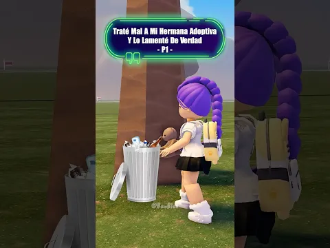 TRATÉ MAL A MI HERMANA ADOPTIVA... Y LO LAMENTÉ DE VERDAD - P1 😢🥺|#roblox #berry #shorts