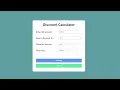Discount Calculator In JavaScript With Source Code Source Code Projects