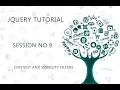 JQUERY TUTORIAL FOR BEGINNERS 9 CONTENT AND VISIBILITY FILTERS