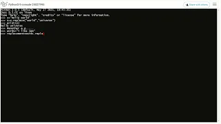 Python Tutorial The uses of the replace command Replacing strings Episode 3