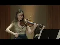 Mozart Violin Sonata in B-flat major, K.378 // Diana Adamyan, violin & Renana Gutman, piano
