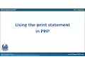 31015-The Print Statement
