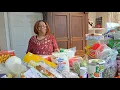Large Grocery Haul from Aldi s and Winco