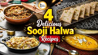 4 Delicious Sooji Halwa Recipes by Food Fusion