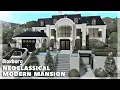 BLOXBURG Modern and Luxury Mansion Speedbuild Roblox House Build