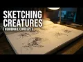 Easy Steps to Draw Awesome Creatures