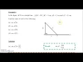 Trigonometric Ratios of Obtuse Angles