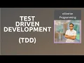 Test Driven Development - TDD