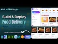 Build Deploy A Food Delivery App E-commers MERN Project RTK Stripe Clerk