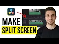 How to Make Split Screen Effect in DaVinci Resolve Simple Step