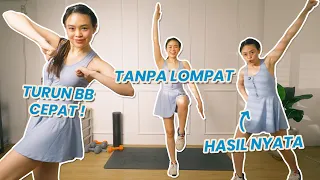 Semudah ini, Workout Turun Berat Badan Pemula (Tanpa Lompat)