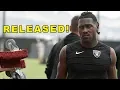 Antonio Brown RELEASED
