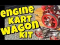 Model Hit and Miss vintage engine accessory WHEEL WAGON KIT for mini hit and miss engines